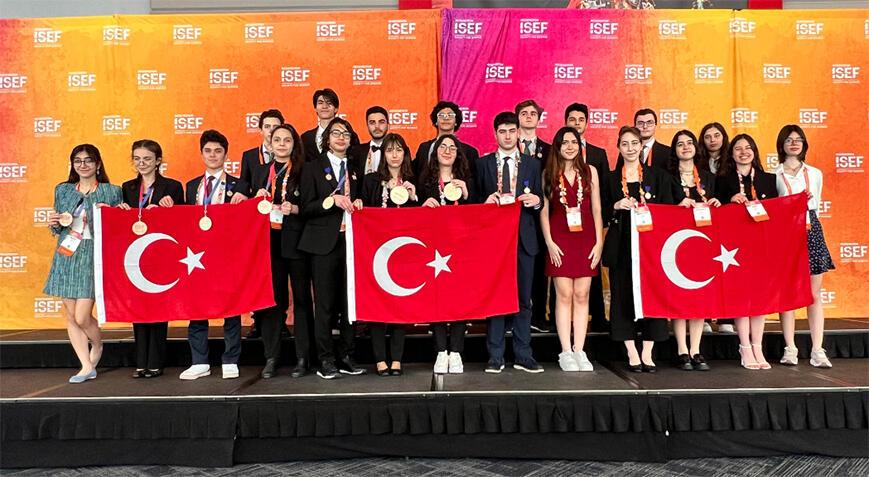 Erdoğan'dan 'uluslararası bilim ve mühendislik' yarışında ödül alan öğrencilere tebrik