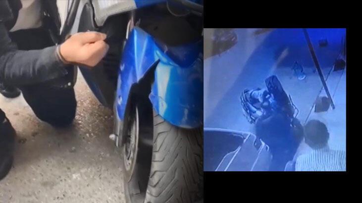 Esenler'de takibe alınan motosikletli uyuşturucu satarken yakalandı