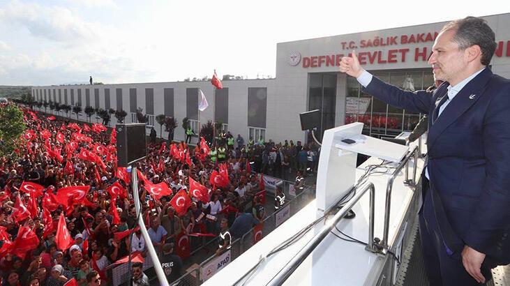 Fatih Erbakan: 28 Mayıs’ta bütün zelzele bölgesi kazanacak