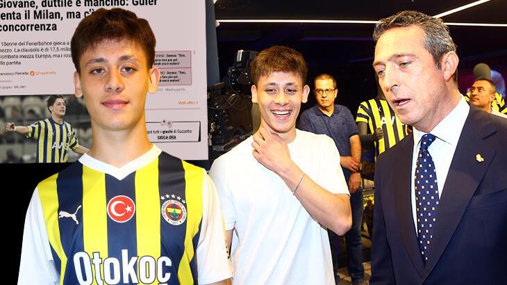 Fenerbahçe'de gözler Ali Koç-Arda Güler görüşmesinde! İtalya'dan harikulade transfer savı