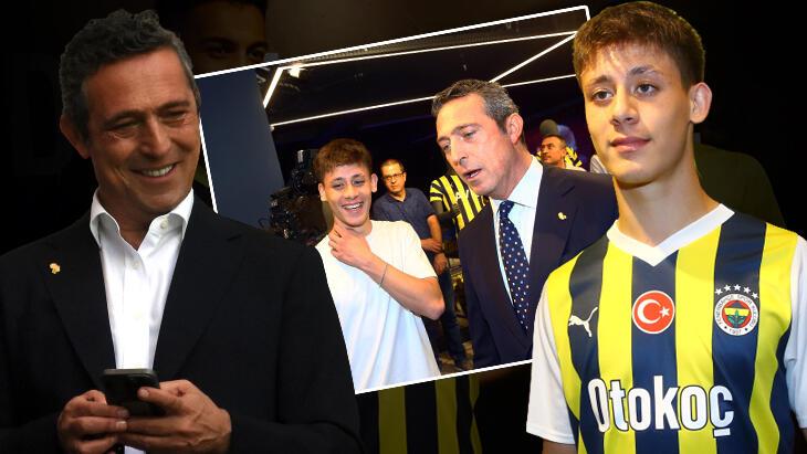 Fenerbahçe'nin forma lansmanında Ali Koç'tan Arda Güler'e kontrat çağrısı!