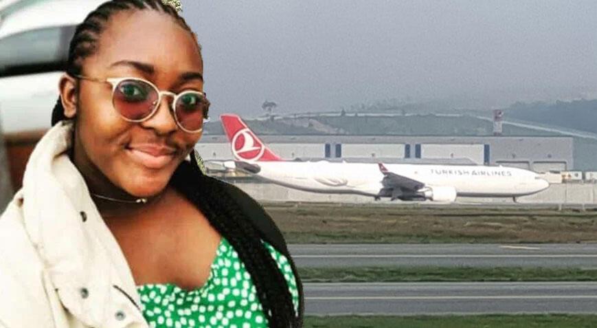 Gabonlu Dina'nın cenazesi ülkesine gönderildi