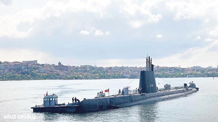 İstanbul’un denizaltısı tamir ve bakım için Gölcük’te