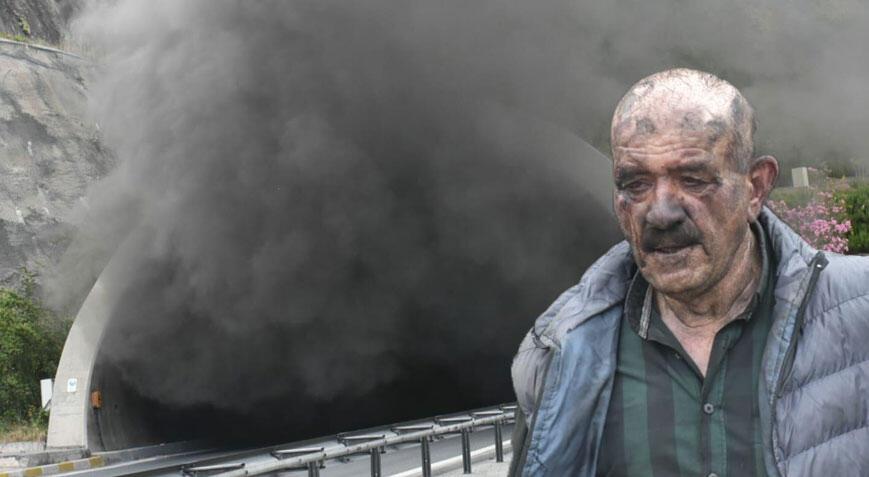 İzmir'de tünelde yangın! Çok sayıda yaralı var