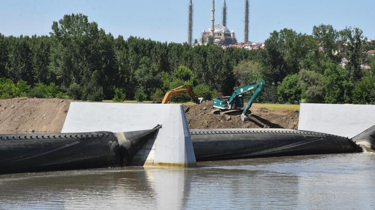 Meriç Irmağı'nda hidroelektrik santralinde sona gelindi