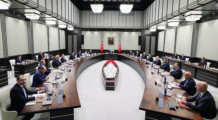 Mevcut kabine Cumhurbaşkanı Erdoğan başkanlığında son toplantısını yaptı