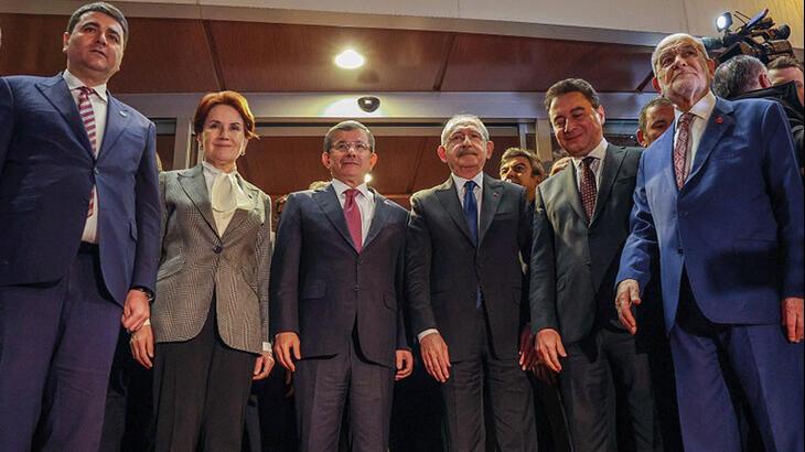 Millet İttifakı başkanlarından CHP'de toplantı