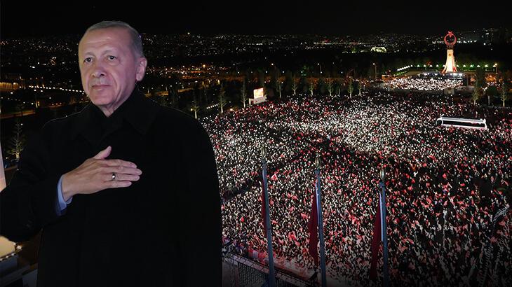 Son dakika: Cumhurbaşkanı Erdoğan Beştepe'de konuşuyor