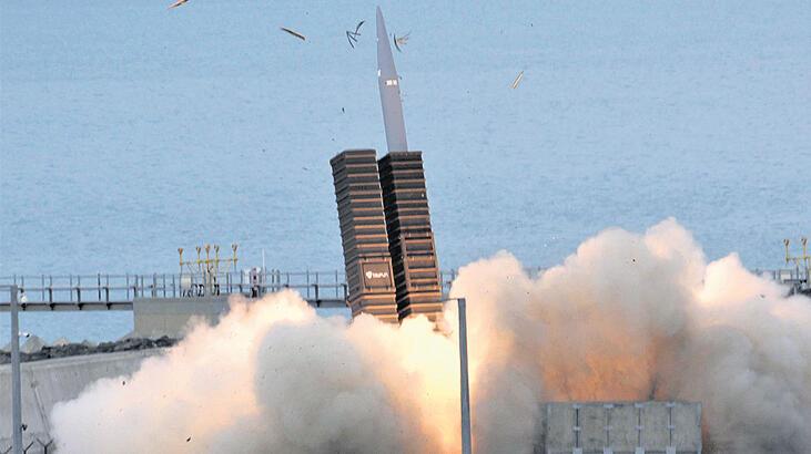 Tayfun roketi ikinci test atışı muvaffakiyetle yapıldı
