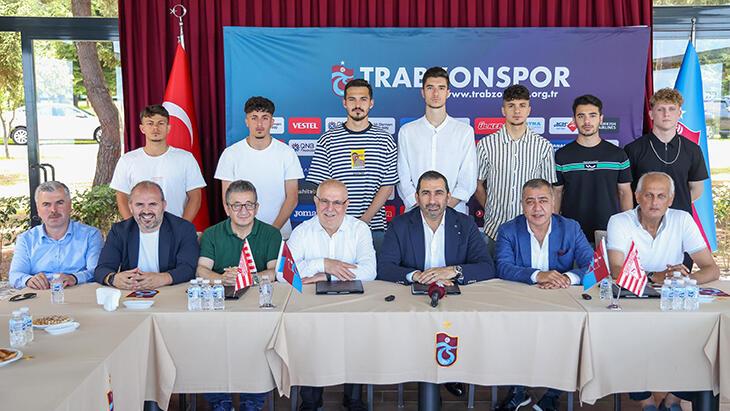 Trabzonspor’dan Sebat Gençlik’e 7 iş birliği transferi