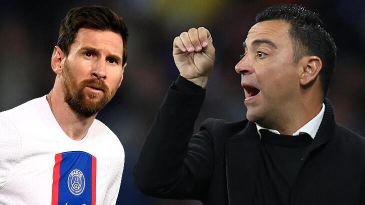 Xavi'den Messi açıklaması: Kendi kararına bağlı