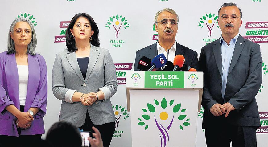 Yeşil Sol ve HDP’den ‘desteğe devam’ kararı