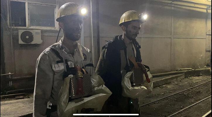 Zonguldak'ta madenciler yangın tatbikatı yaptı