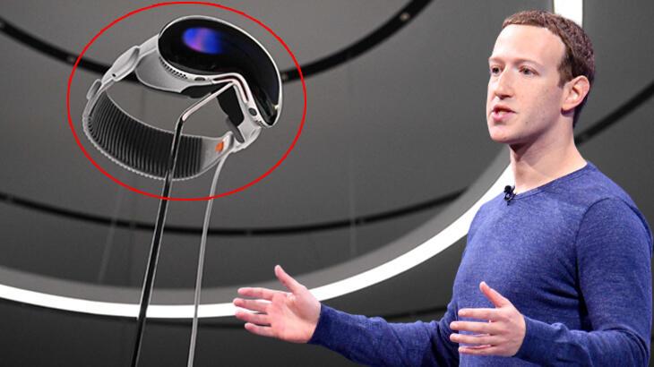 Zuckerberg'den Apple'ın yeni eseri Vision Pro için birinci yorum