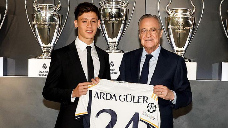 Arda Güler, Real Madrid'e imza attı! 'Oynamaya geldim'
