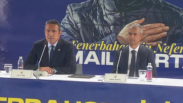 Fenerbahçe Teknik Yöneticisi İsmail Kartal konuşuyor (CANLI)