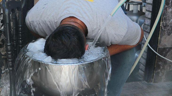 250 derece sıcağa ‘buzlu su’ tahlil: Lakin bu türlü serinliyoruz
