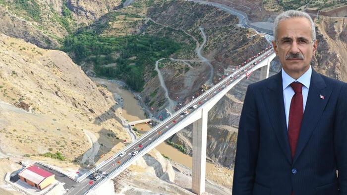 Bakan Uraloğlu: Beğendik (Botan) Köprüsü ile 46 milyon lira tasarrruf elde ettik