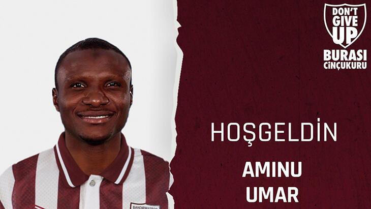 Bandırmaspor, Aminu Umar'ı transfer etti