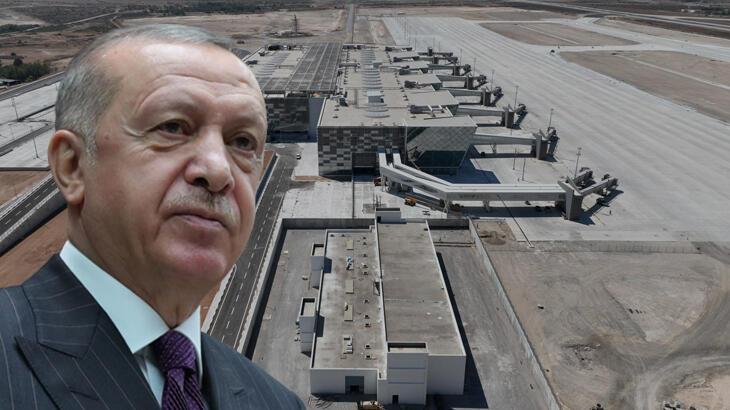 Ercan Havalimanı'nın yeni terminali için geri sayım! Açılışını Erdoğan yapacak
