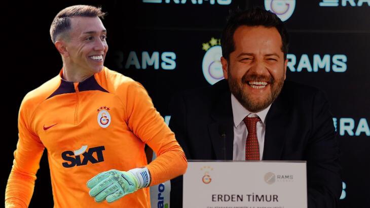 Erden Timur ayrılığı duyurmuştu! Galatasaray'da Fernando Muslera'ya transfer kancası
