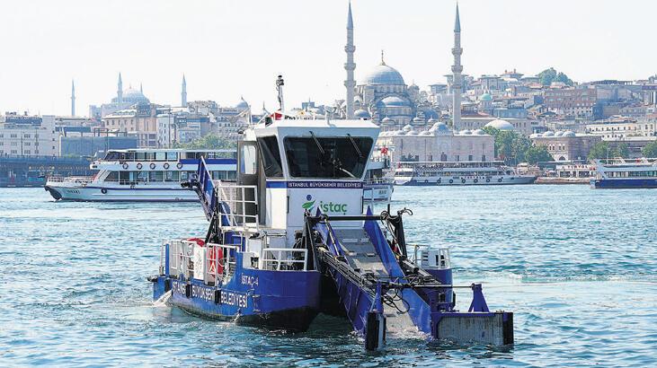 İstanbul’un denizi bu türlü temizleniyor