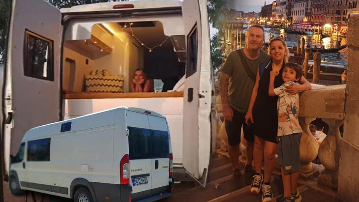 İtalya'nın göbeğinde 2 Türk öğretmene büyük şok! 'Karavanımız gitti, sigorta da yok'