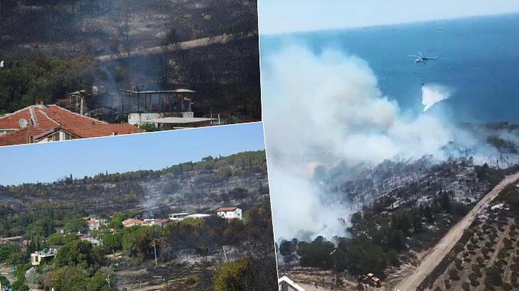 İzmir'de 2 büyük yangının bilançosu! 'Alevler sanayi bölgesine yaklaştı'
