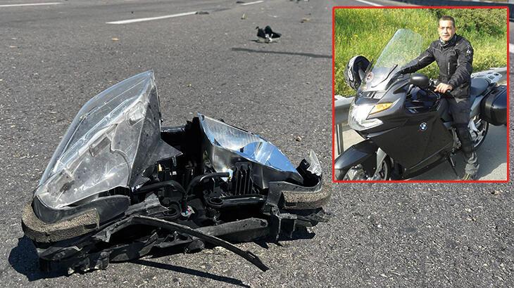 Kaza yapan motosikletti hayatını kaybetti! Yola çıkmadan evvelki kelamları ortaya çıktı