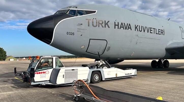 MSB paylaştı! Vilnius hava alanını Türk uçağı gözetliyor