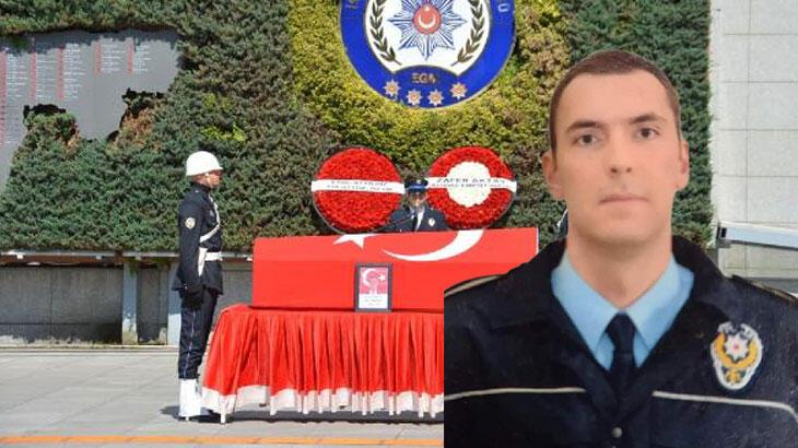 Şehit polis Alp Efe Bekit için İstanbul Vilayet Emniyet Müdürlüğü’nde tören 