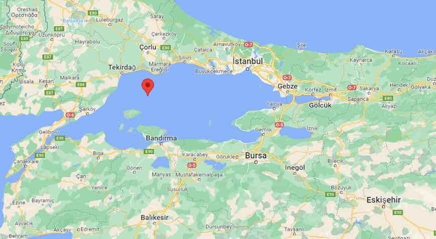 Son dakika... Marmara Denizi’nde 3.3 büyüklüğünde zelzele