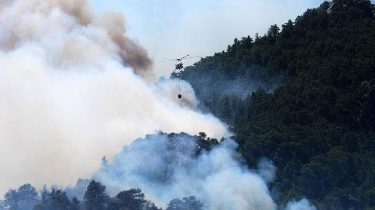 Son dakika: Turizm merkezi Kemer'de orman yangını! Bakanlar bölgede