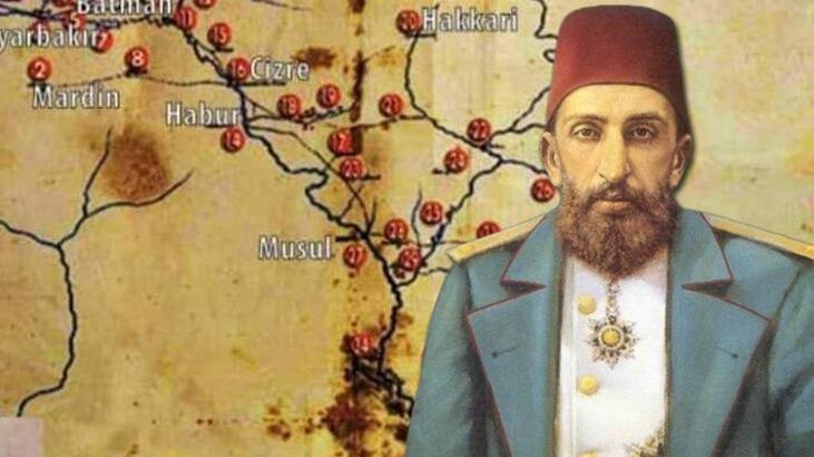 Sultan Abdülhamid'in 134 yıllık 'petrol' haritası! 5 kent dikkat çekti
