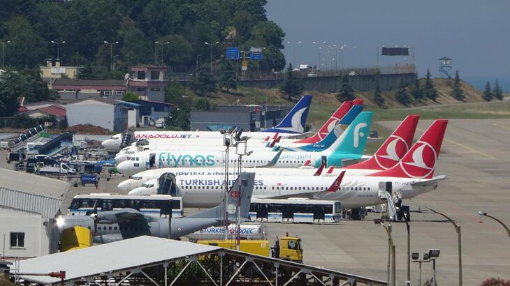 Trabzon Havalimanı tarihinin en ağır temmuz ayını yaşıyor