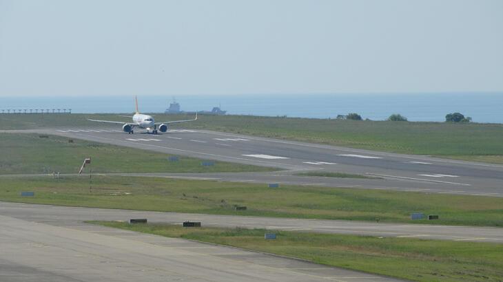 Trabzon Havalimanı'nın pisti yine bakıma alınıyor