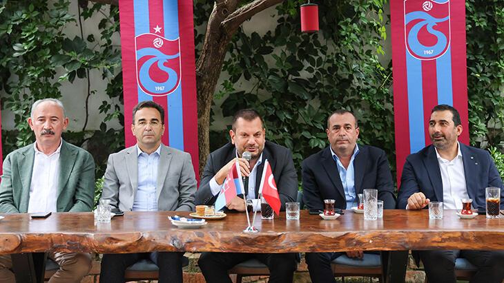 Trabzonspor Lideri Ertuğrul Doğan ve belediye liderleri buluştu