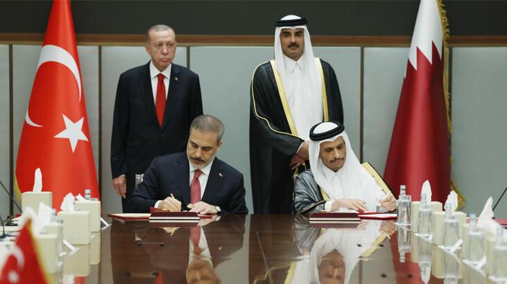 Türkiye ile Katar ortasında ortak bildiri imzalandı! İktisat ve ticarette iş birliği vurgusu