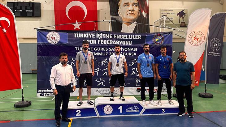 Türkiye şampiyonu olan büyükşehir atletine ulusal gurur