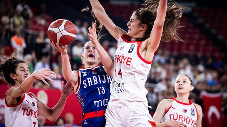 16 Yaş Altı Kız Ulusal Basketbol Ekibi, Sırbistan’a mağlup oldu