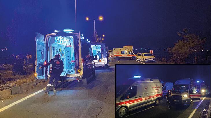 Diyarbakır’da iki başka kaza: 3’ü ağır 16 yaralı