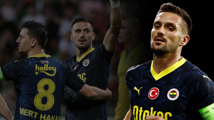 Dusan Tadic fırtınası! Fenerbahçe tarihine geçti