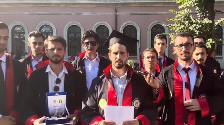 'Mezuniyet konuşması yaptırılmadı' tezine İstanbul Üniversitesi'nden açıklama
