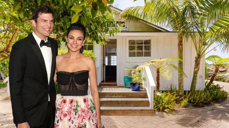 Mila Kunis ve Ashton Kutcher, yazlık konutlarını Airbnb'den kiraya çıkardı!