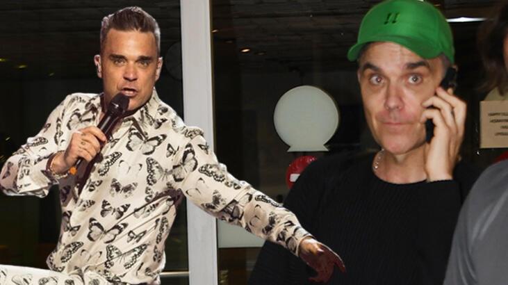 Robbie Williams konser için geldiği Bodrum'da görüntülendi!