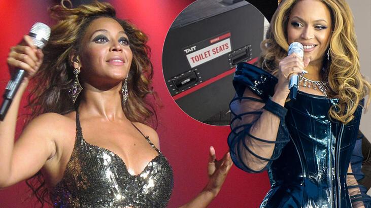 Ünlü müzikçi Beyonce klozetini yanında taşıyor!