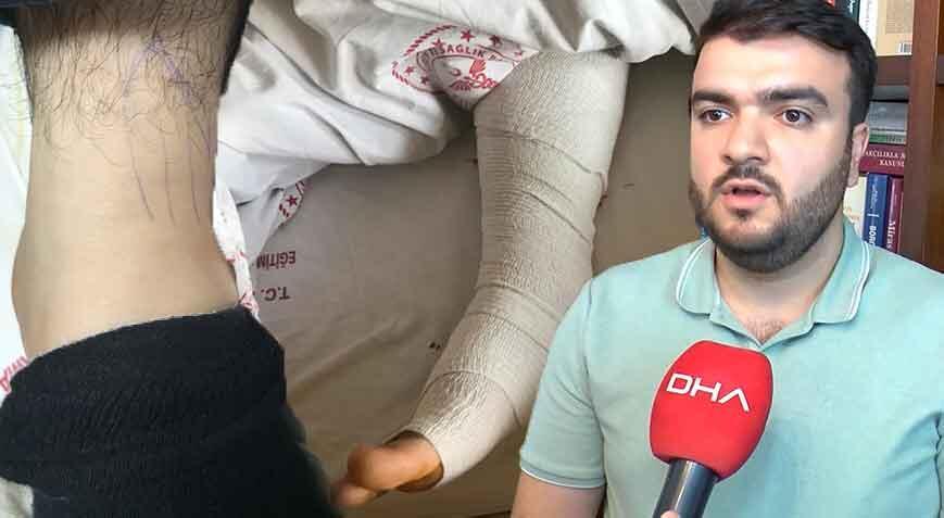 Vahim iddia! 'Sol yerine sağ ayağımdan ameliyat ettiler'