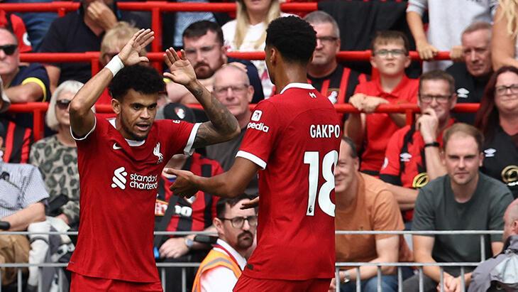 10 kişilik Liverpool, Bourmeouth'u 3 golle geçti