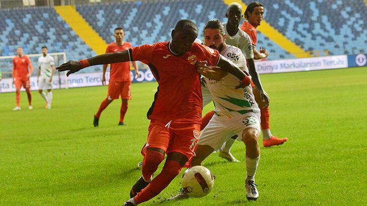 Adanaspor, alanında Şanlıurfaspor'a mağlup oldu!