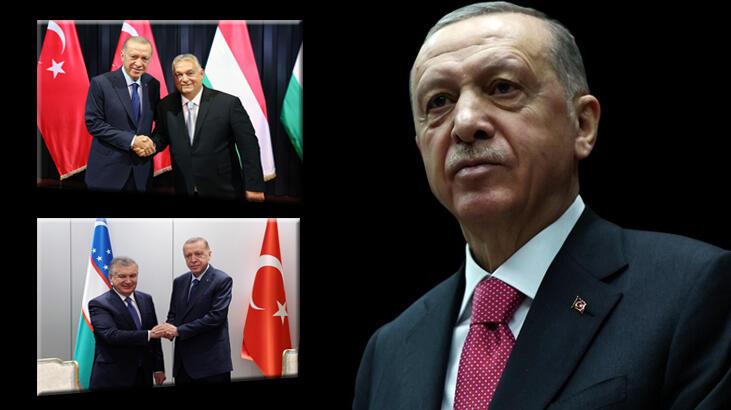 Erdoğan'dan Macaristan'da diplomasi trafiği! Peş peşe kıymetli görüşmeler